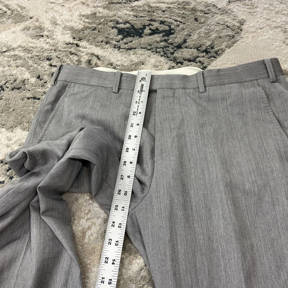 Tollegno 1900 2 Piece Suit‎ Set Mens Sz XL Gray Wool Notch Lapel Single Breasted